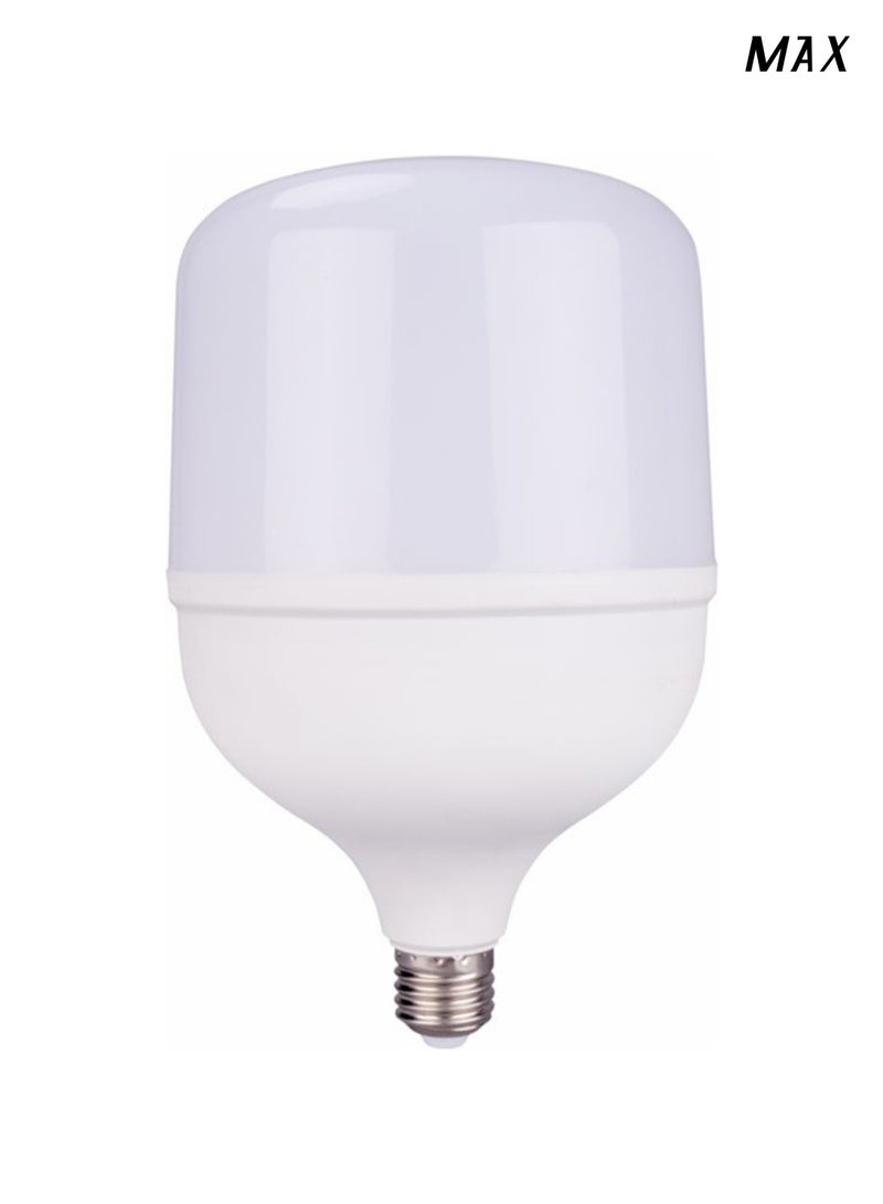 ماكس مصباح LED بقوة 60 واط، قاعدة E27، لون أبيض بارد، 5000 لومن، إضاءة عالية السطوع، 6500 كلفن - Image 1